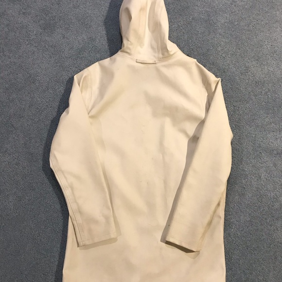 Stutterheim White Arholma Raincoat- small - Picture 3 of 10